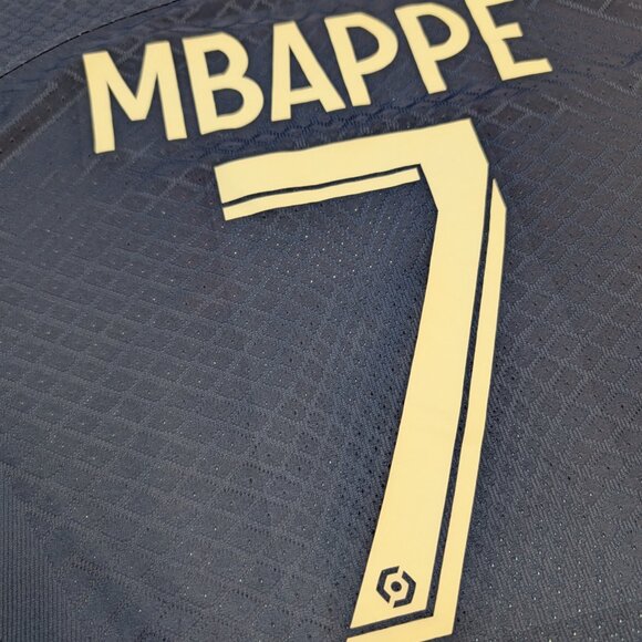 NIKE Dri-Fit ADV Paris Saint-Germain 2022-23 Mbappe Home Soccer Jersey Size Sm - Picture 8 of 9